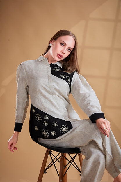 Mono bead work Co-Ord Set