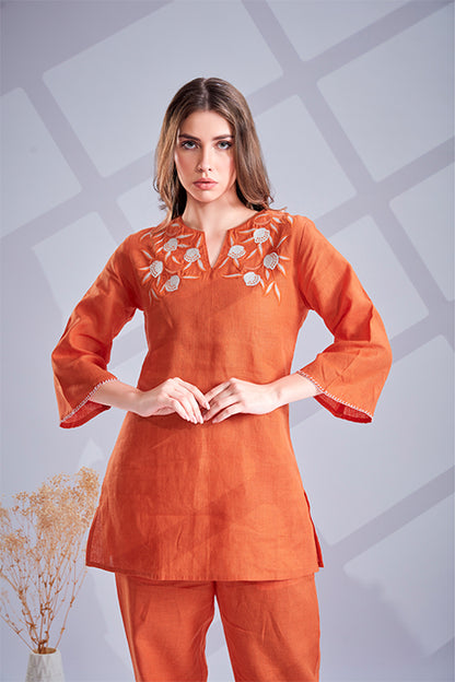 Limoncello Linen Co-ord Set