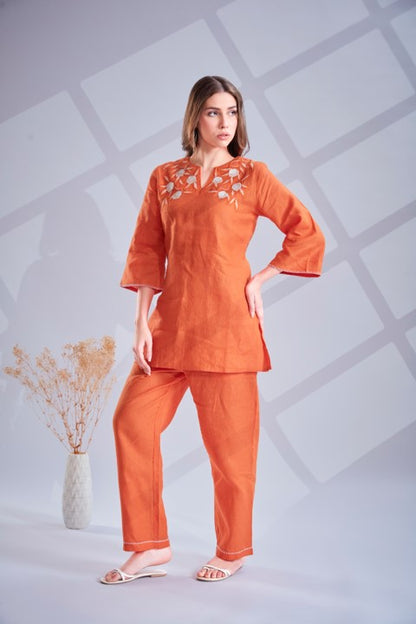 Limoncello Linen Co-ord Set