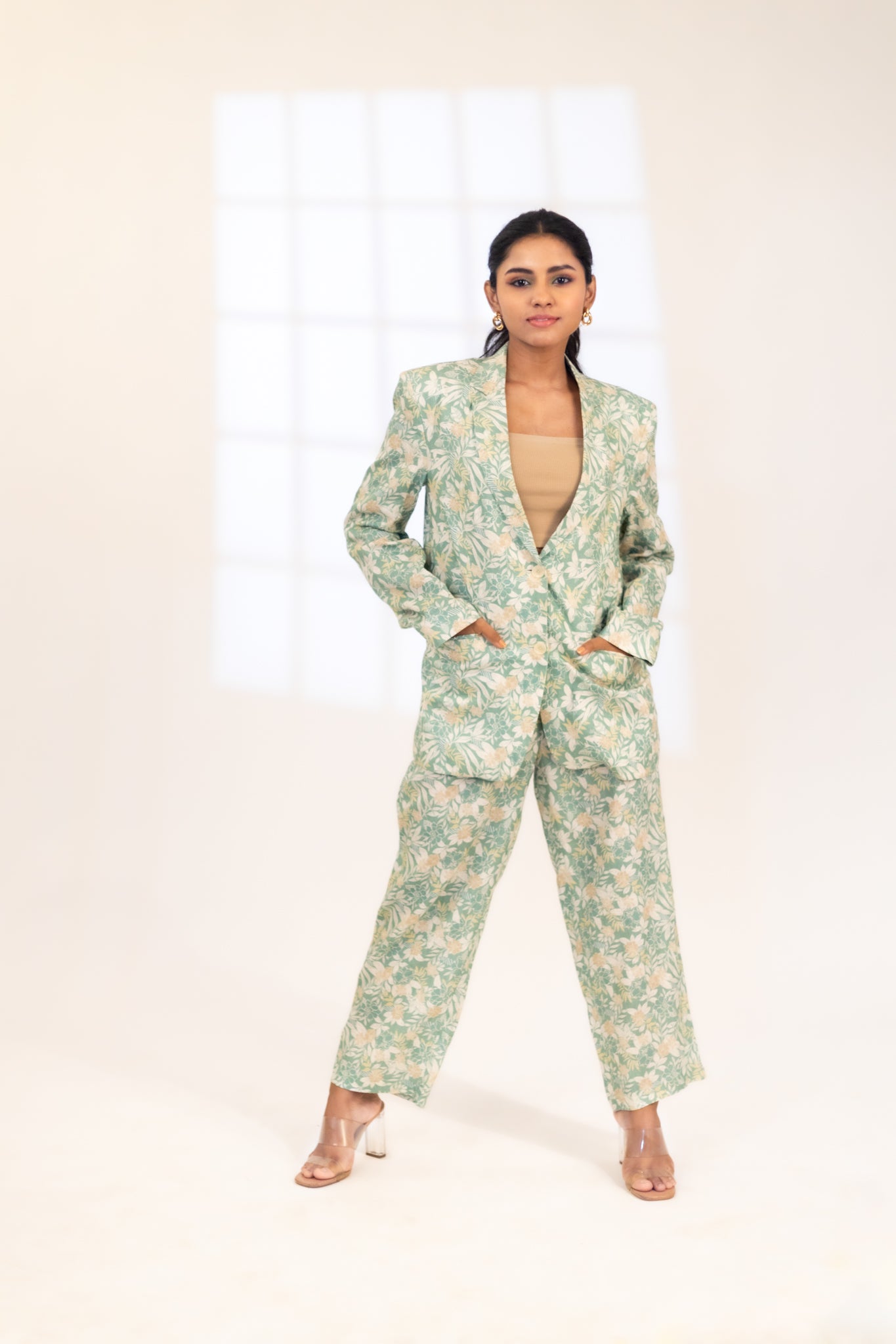 Botanical Luxe Blazer Set