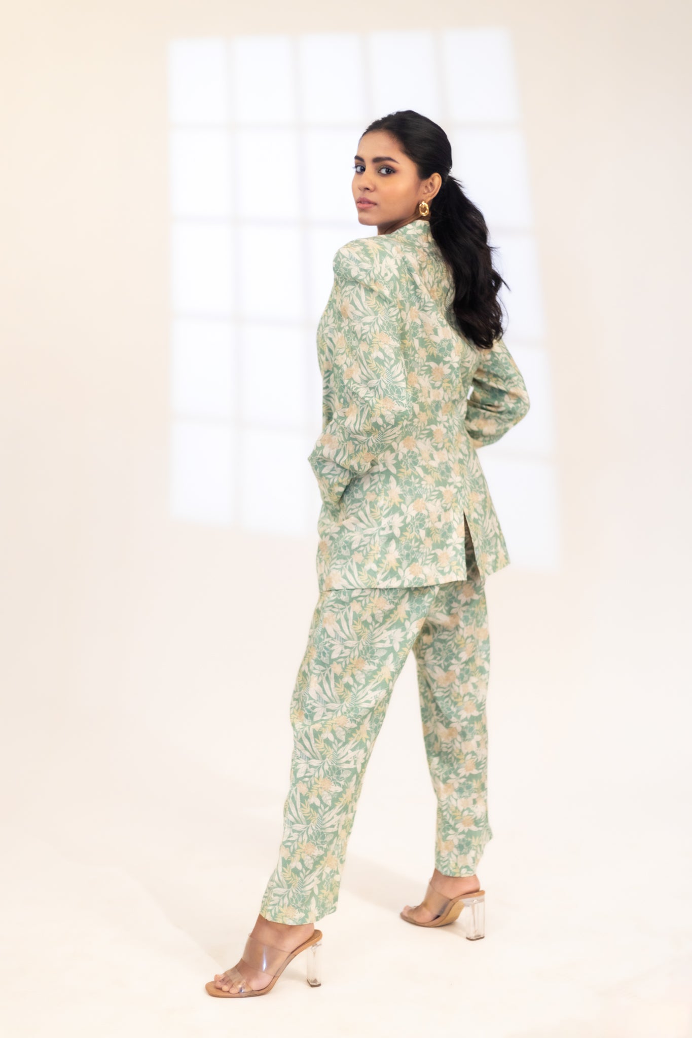 Botanical Luxe Blazer Set