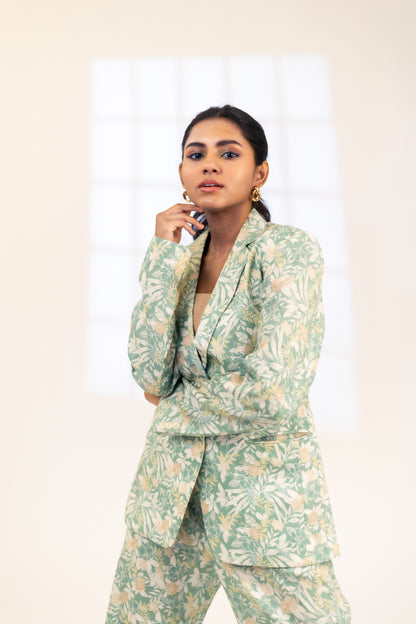 Botanical Luxe Blazer Set