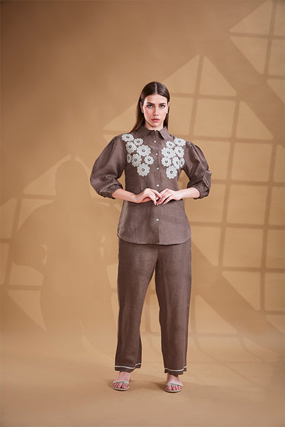 Earthy Weave Co-Ord Set