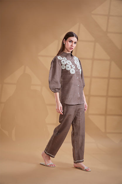 Earthy Weave Co-Ord Set