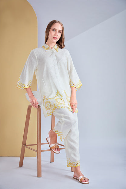 Scarlet edge Co-Ord Set