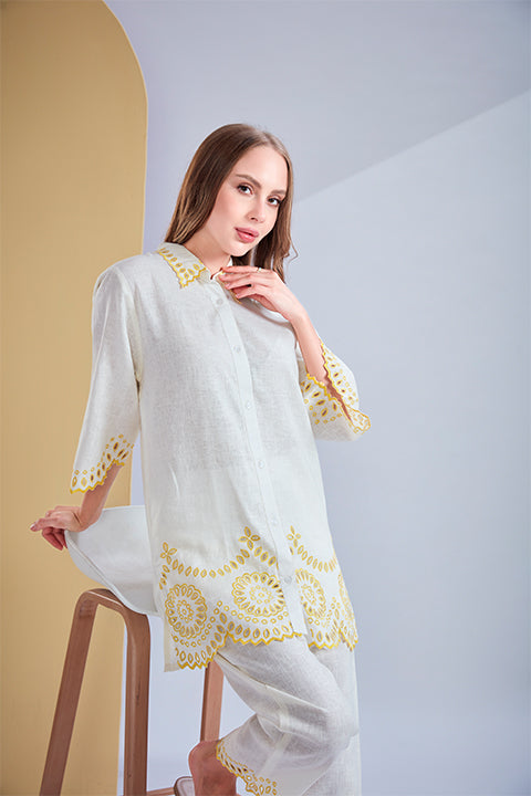 Scarlet edge Co-Ord Set