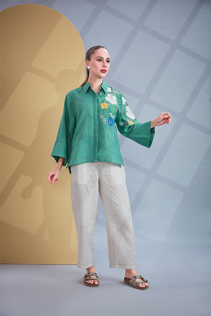 Emerald bloom Co-ord Set