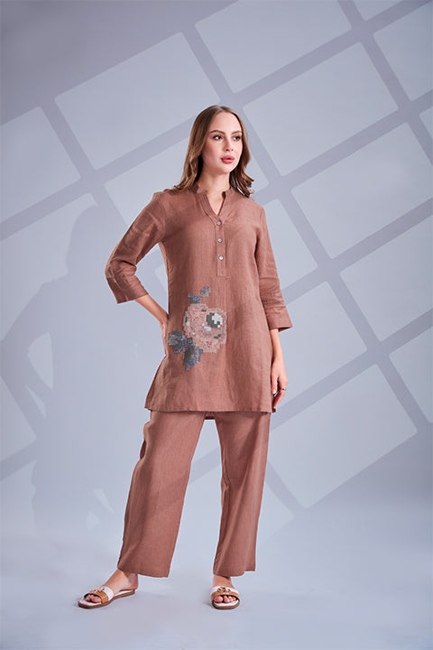 Rose wood Co-Ord Set