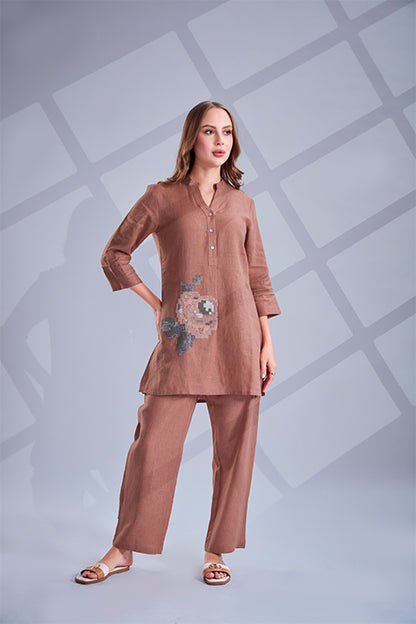 Rose wood Co-Ord Set