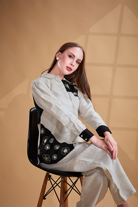 Mono bead work Co-Ord Set