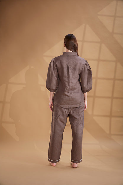 Earthy Weave Co-Ord Set