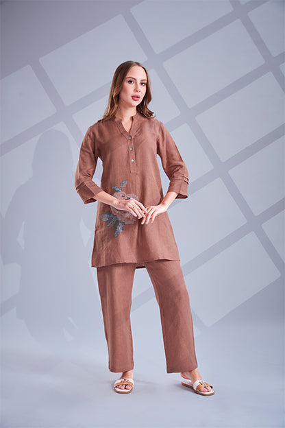 Rose wood Co-Ord Set