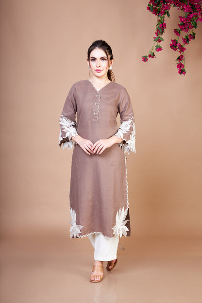 Mocha Dream Kurta Set