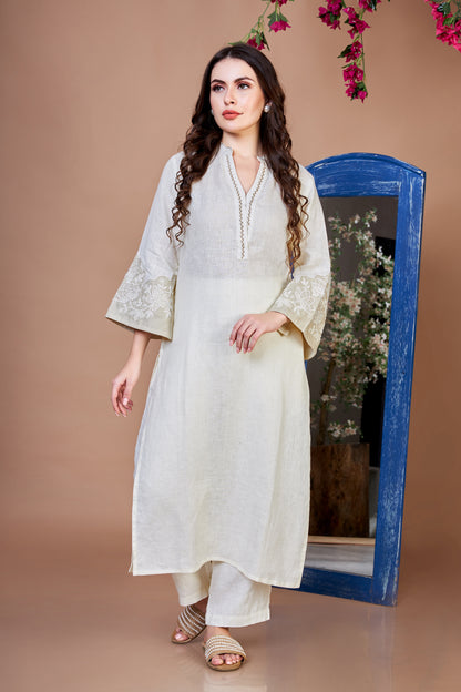 Ivory Allure Kurta Set