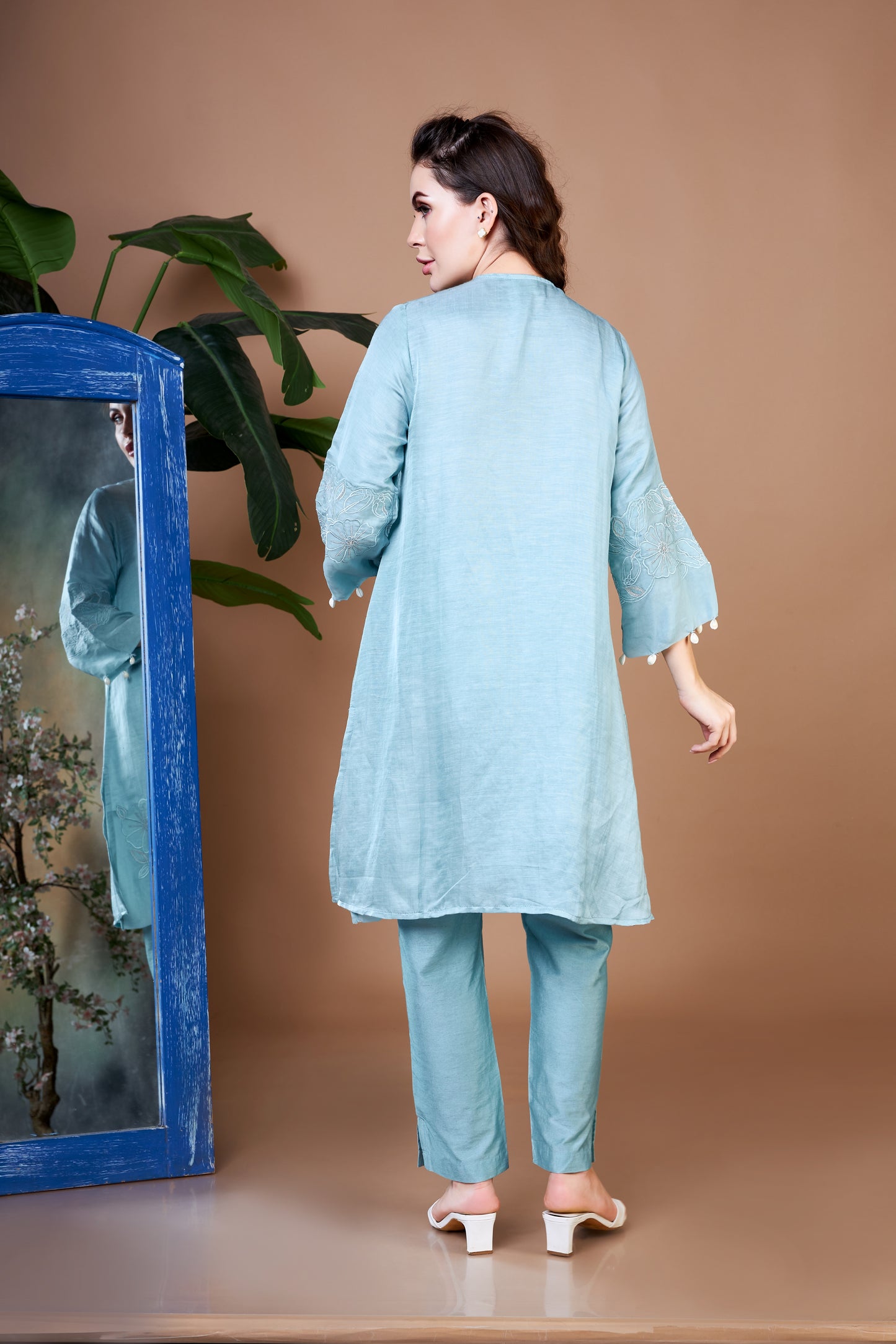 Crystal Frost Tunic Set