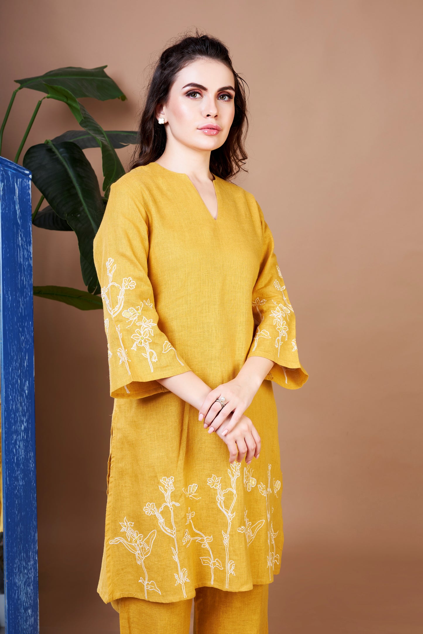 Sunshine Bloom Tunic Set