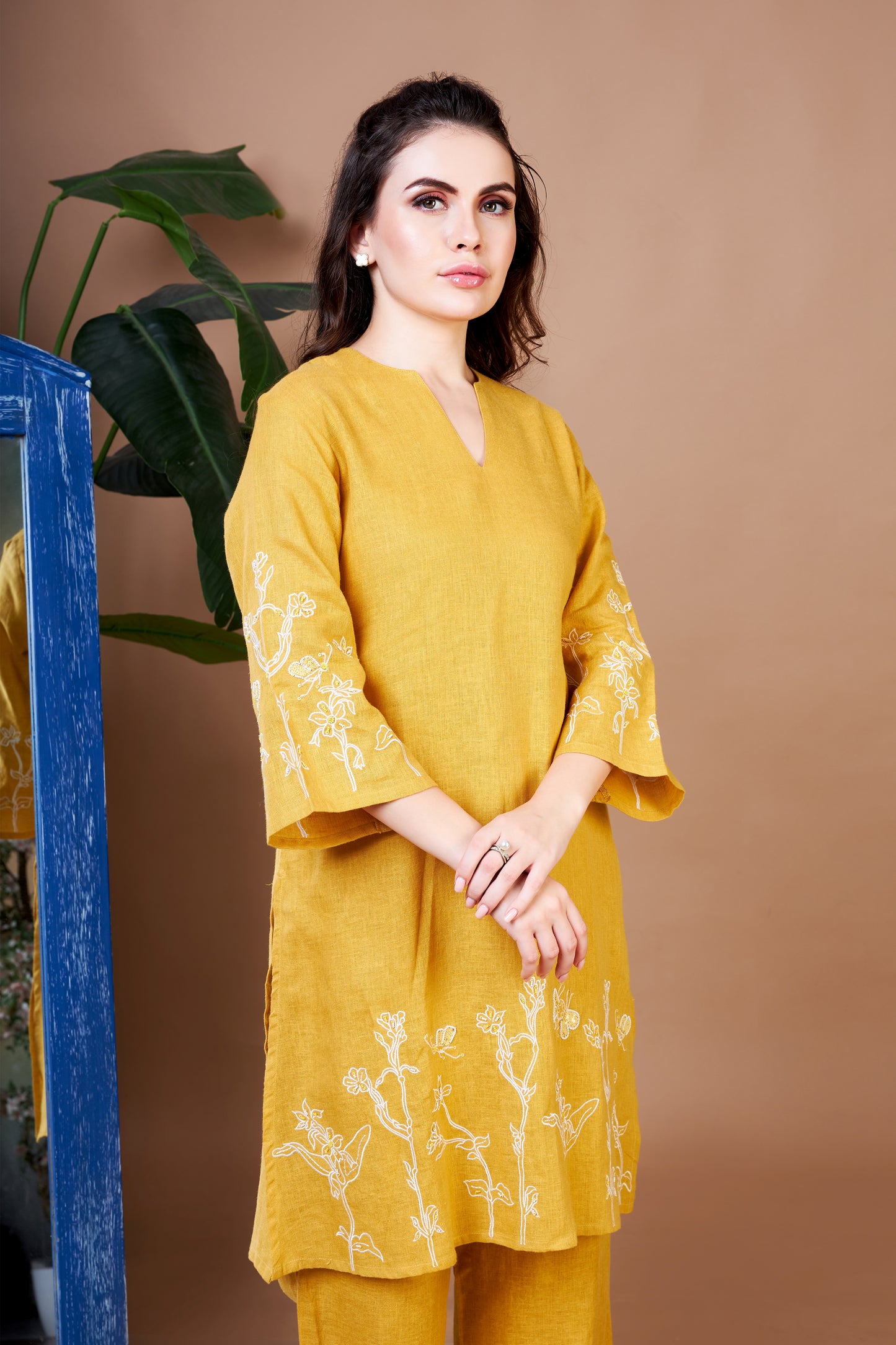 Sunshine Bloom Tunic Set