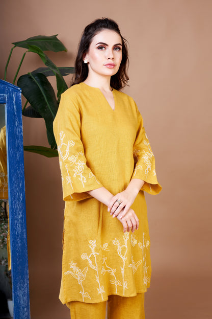 Sunshine Bloom Tunic Set