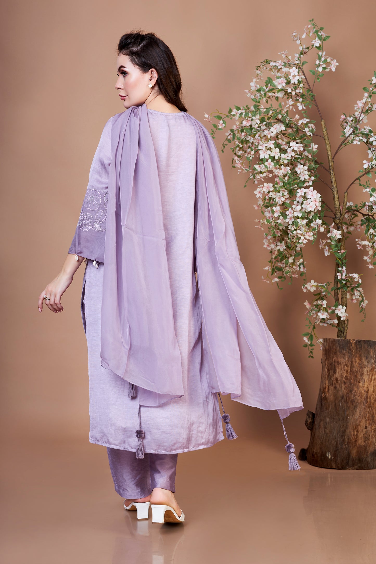 Lavender Amethyst Kurta Set