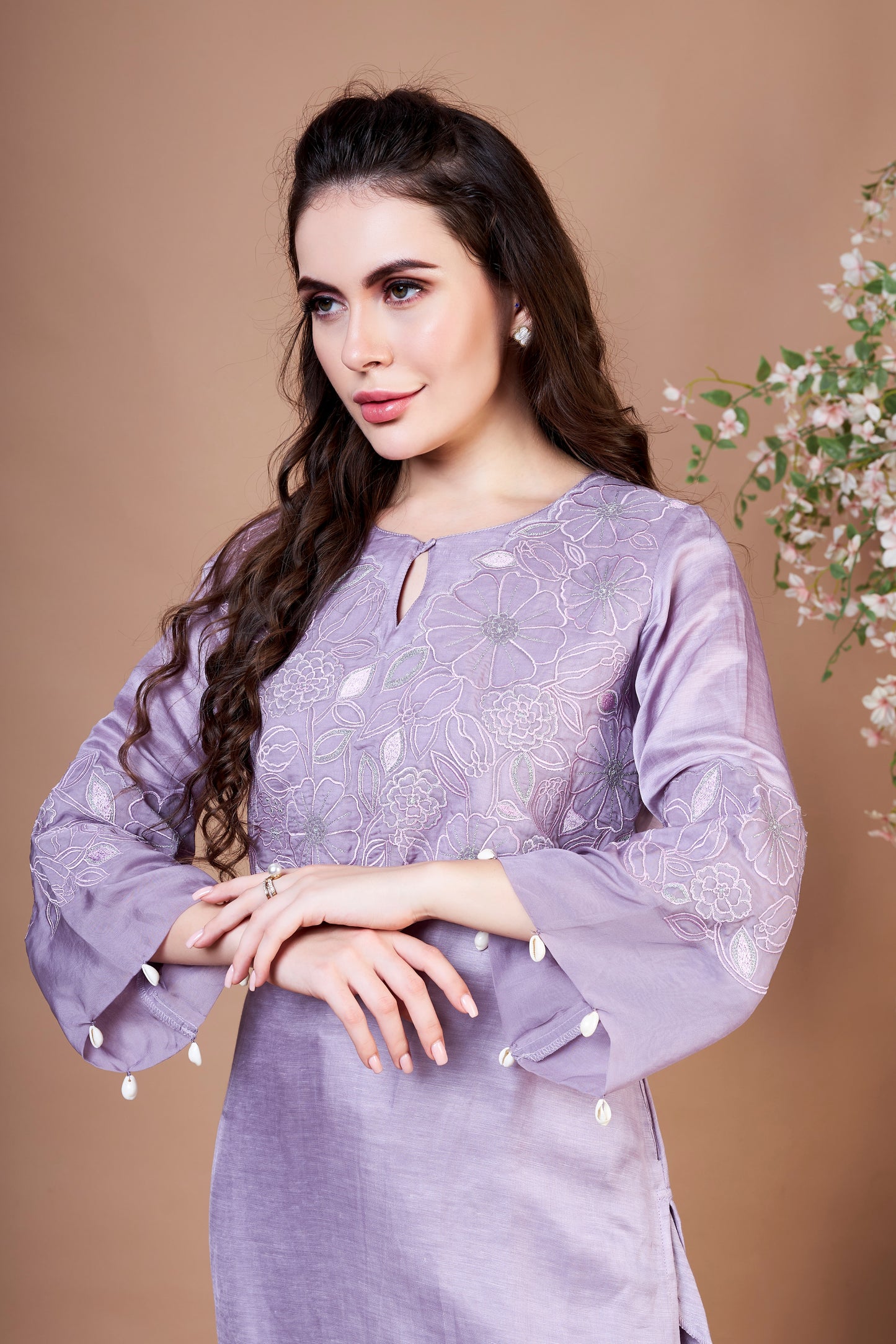 Lavender Amethyst Kurta Set