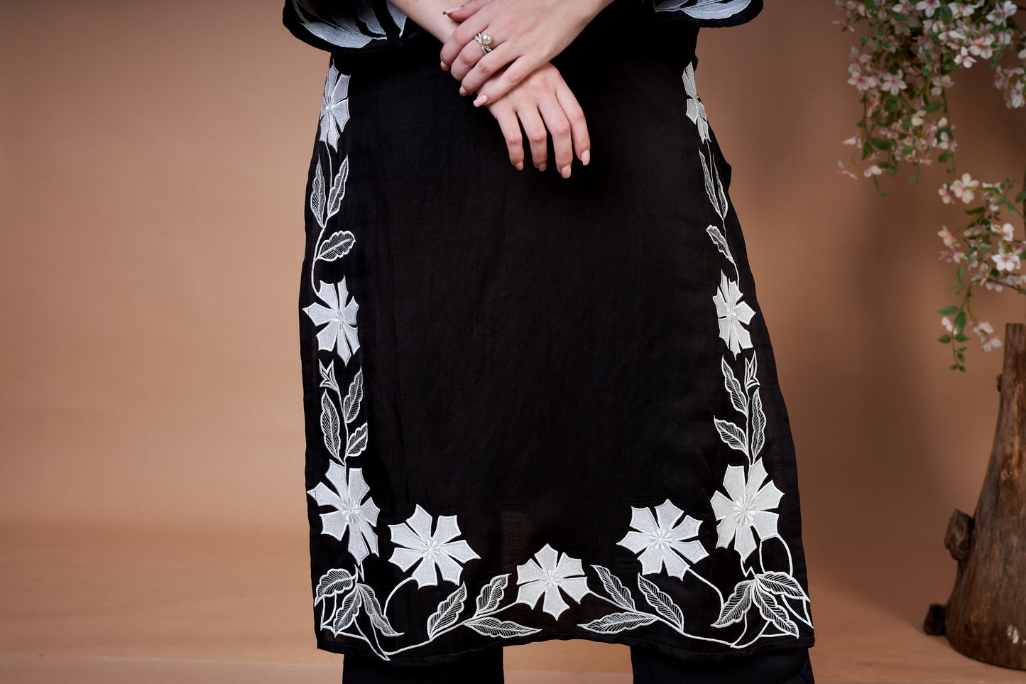 Floral Twilight Kurta Set