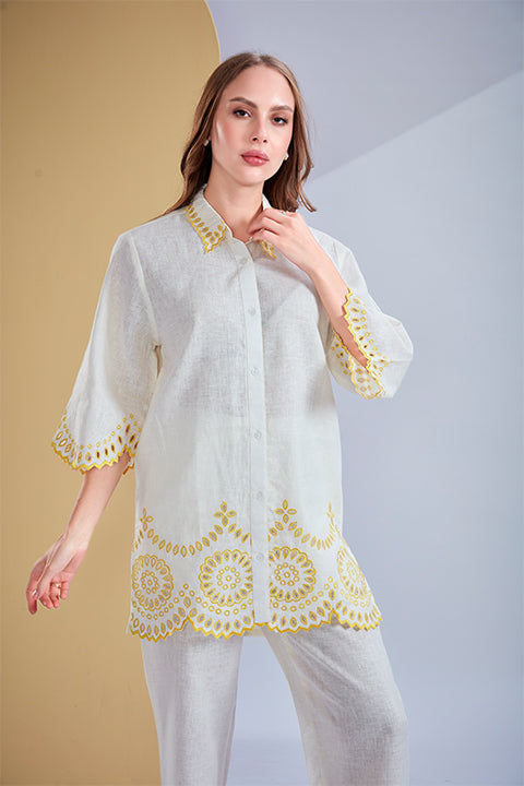 Scarlet edge Co-Ord Set