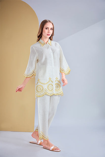 Scarlet edge Co-Ord Set